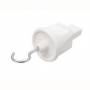 Guirlande Guinguette cable blanc 10m 15 douilles E27