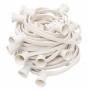 Guirlande Guinguette cable blanc 30m 45 douilles E27