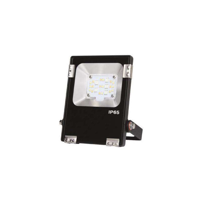 Projecteur led rgb ou blanc 10w noir extérieur