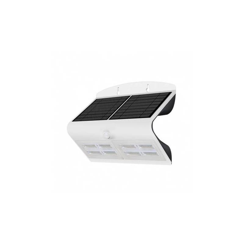 Applique murale led solaire 6.8w blanc naturel blanc détecteur de mouvement professionnelle professionnel