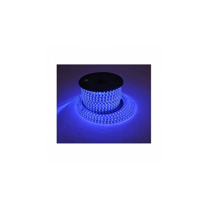 Bandeau lumineux led bleu 50 mètres extérieur professionnel