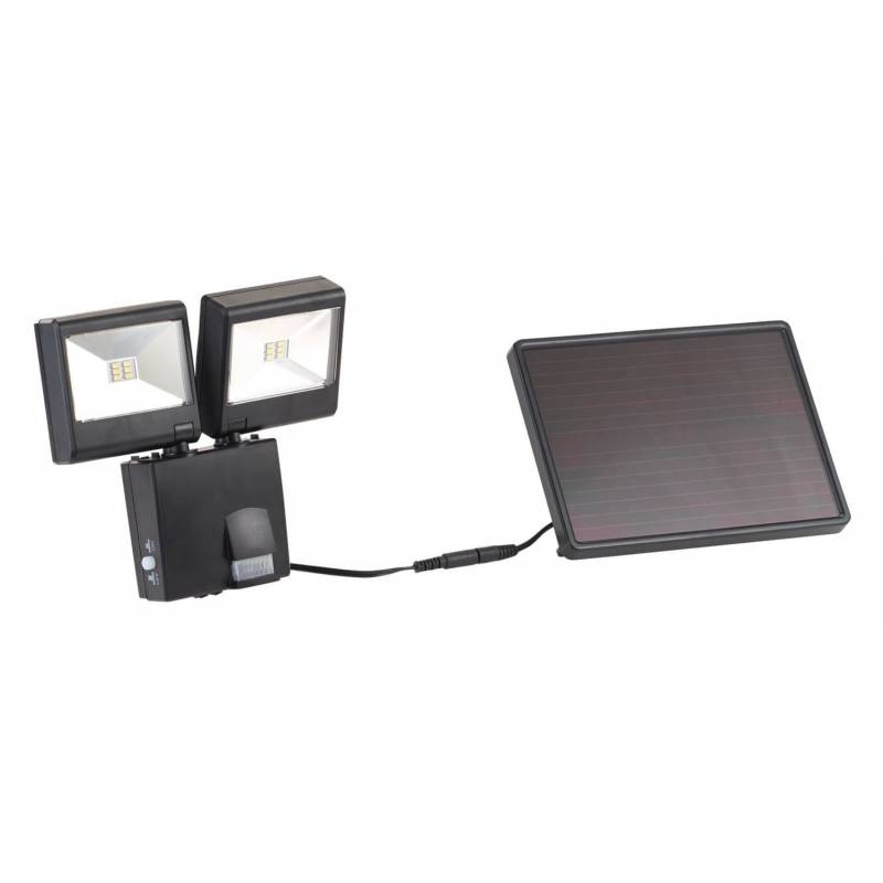 Projecteur LED solaire double détecteur de mouvement 6w professionnel