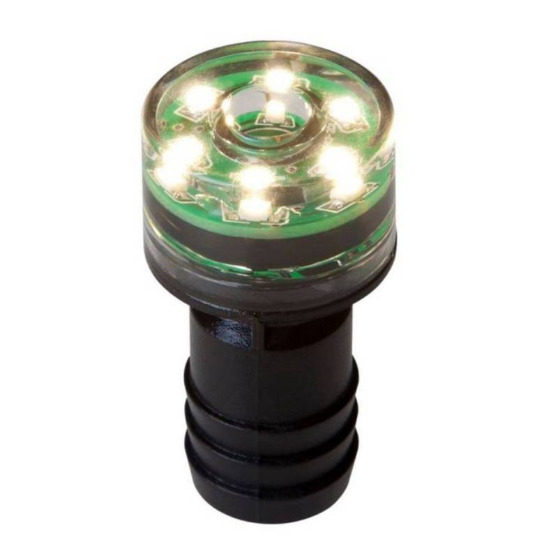 Mini spot encastrable LED 1W rond blanc chaud 12V extérieur IP68 Garden Pro professionnel