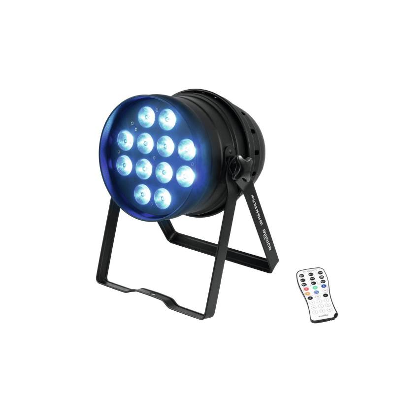 Projecteur LED PAR 64 HCL 125W DMX RGBAW avec télécommande fournie professionnel