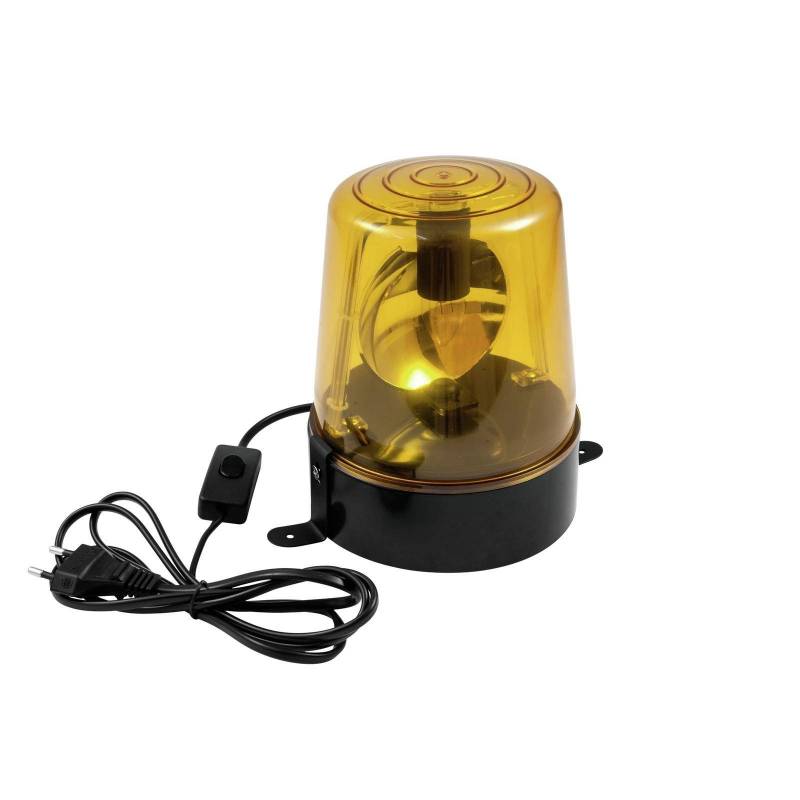 Gyrophare lumineux jaune 24W pour fête