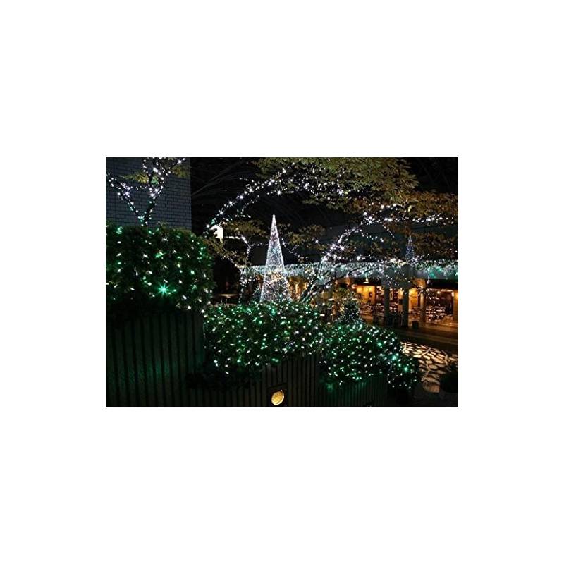 Guirlande lumineuse 100m 1000 led animée blanc froid extérieur grande longueur Smart Connect Lotti