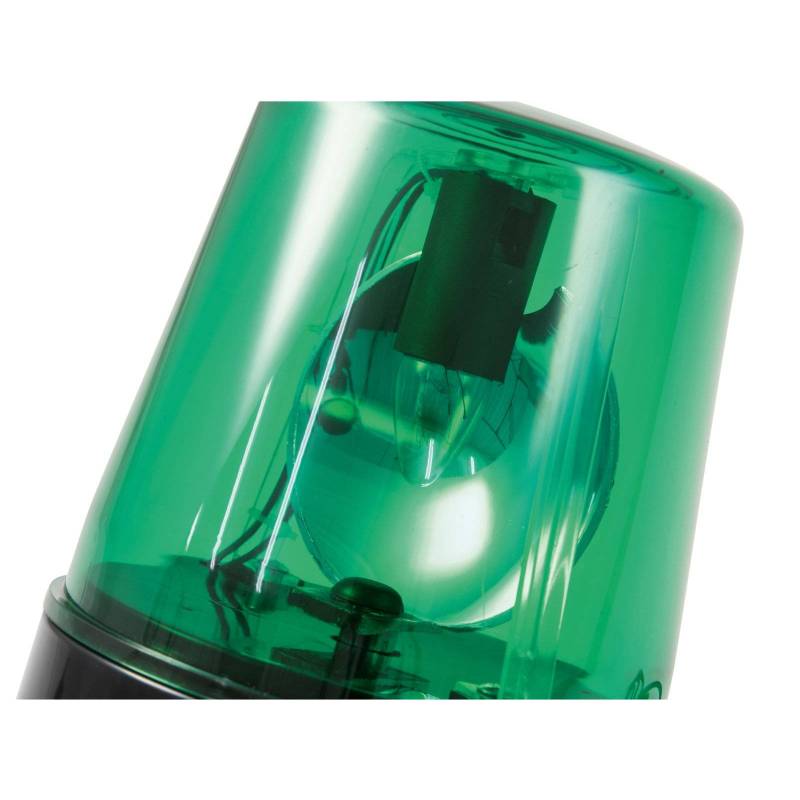 Gyrophare LED vert 6W pour fête professionnel