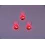 Verre shooter lumineux Rouge par 3 piles professionnel