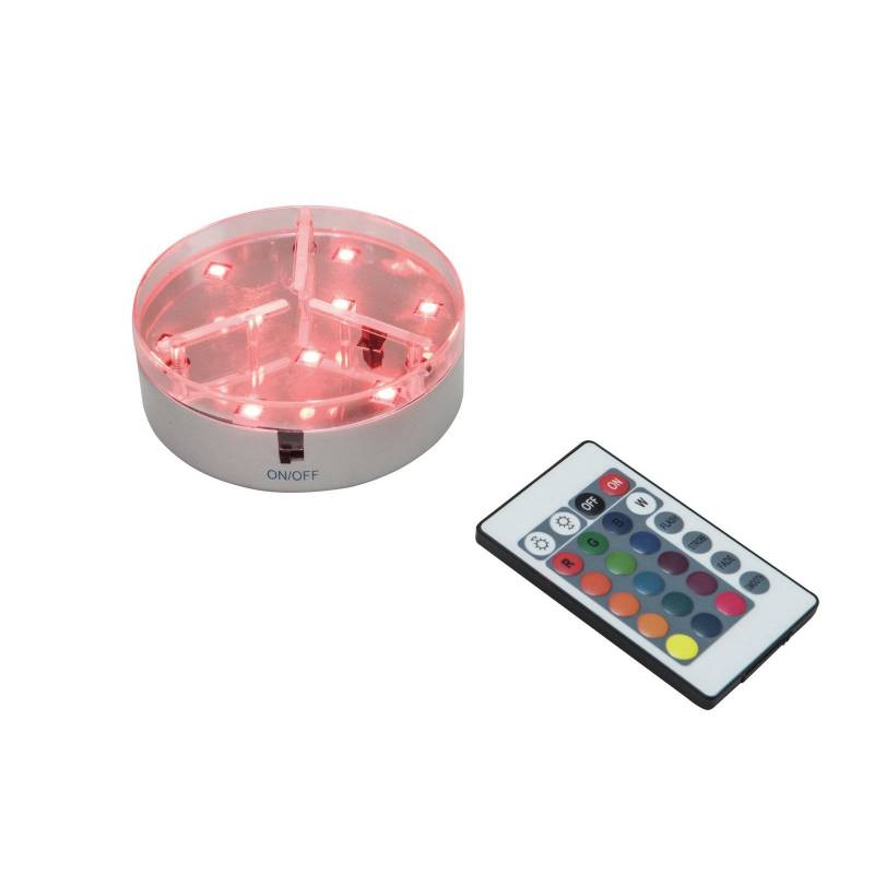 Base lumineuse LED 10CM multicolore télécommande professionnel