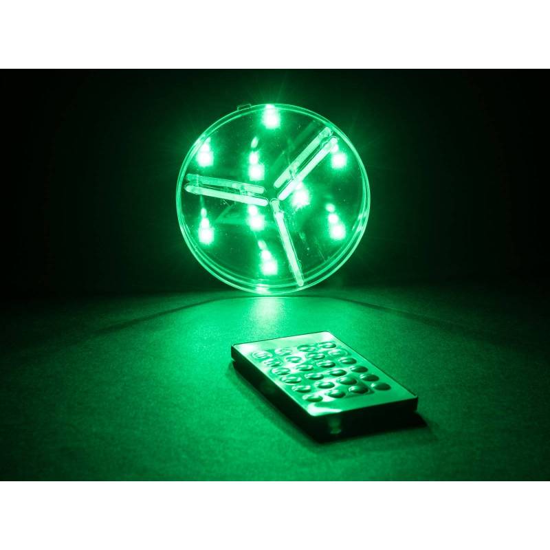 Base lumineuse LED 10CM multicolore télécommande professionnel