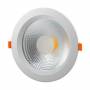 Spot encastrable plafond 30W LED cob 6000K blanc froid 2500Lm forte puissance