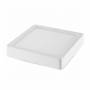 Spot en saillie led carré 22x 22 cm blanc neutre 4500K 18 W professionnel