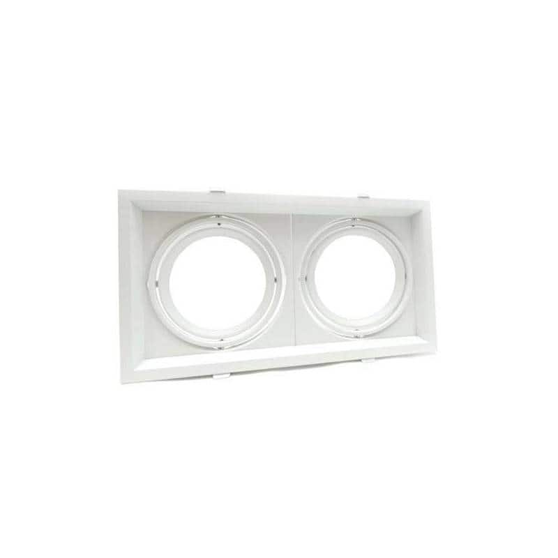 rectangular 2Xring adjustable silver  330X180X42mm professionnel