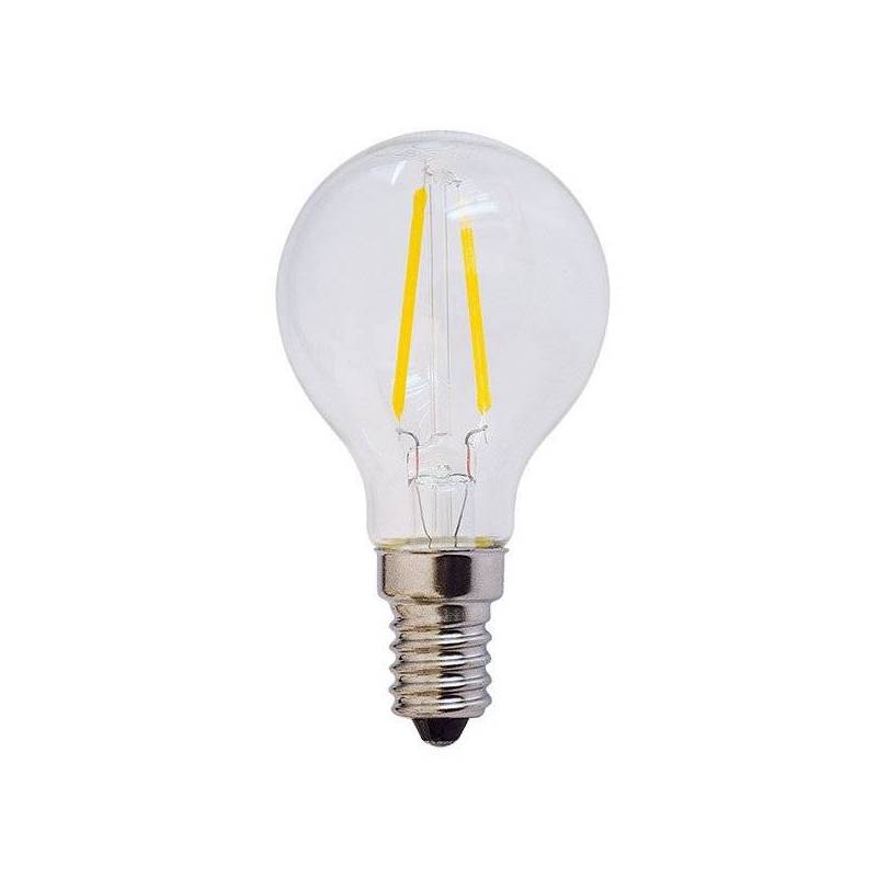 Ampoule LED G45 2W E14 4500k filament blanc neutre professionnelle professionnel