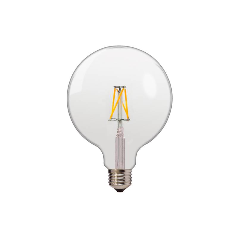 Ampoule LED G125 mm 6,5W E27 4500k filament blanc neutre professionnelle professionnel