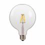 Ampoule LED G125 mm 6,5W E27 4500k filament blanc neutre professionnelle professionnel