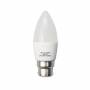 Ampoule led flamme B22 6W 6000k blanc froid C35 professionnel