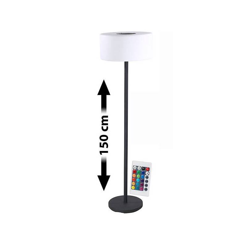 Lampe solaire led 16 couleurs 150cm