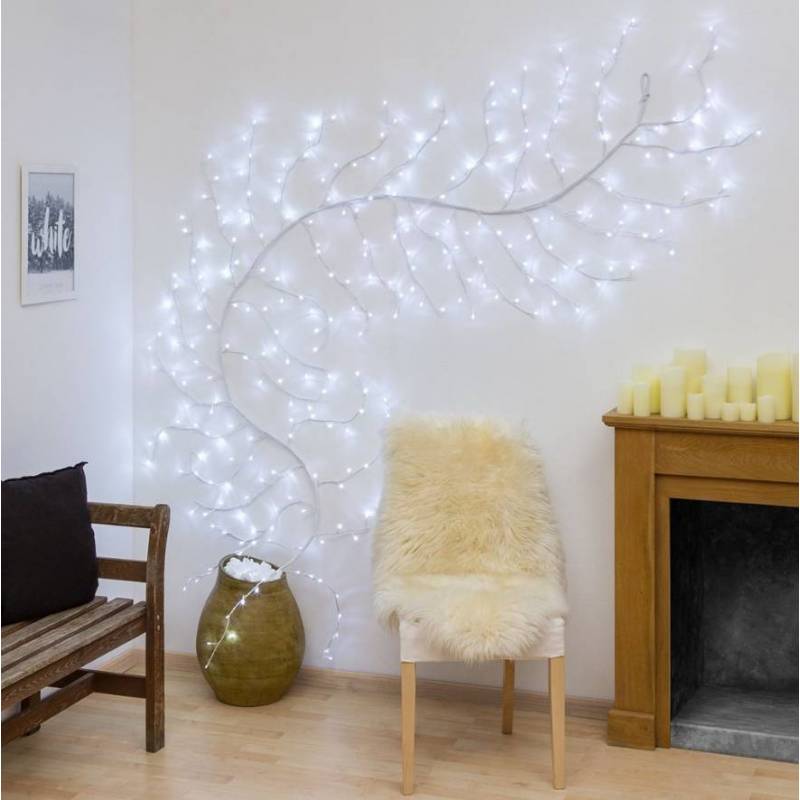 Branche grimpante BLANCHE 3m
288 LED lumi�re fixe professionnel