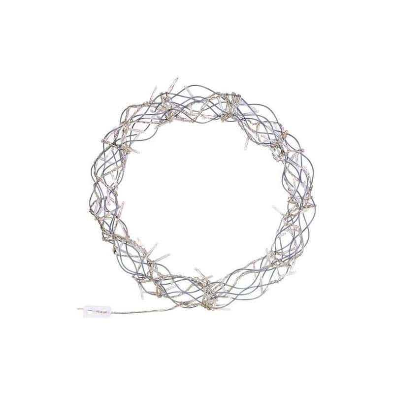 Couronne décorative led 30 cm