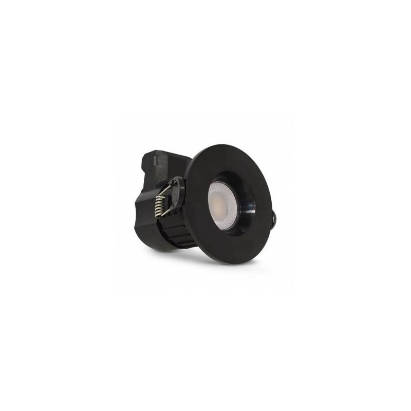 Spot BBC led encastrable 7W rond 90mm 3 collerettes incluses professionnel