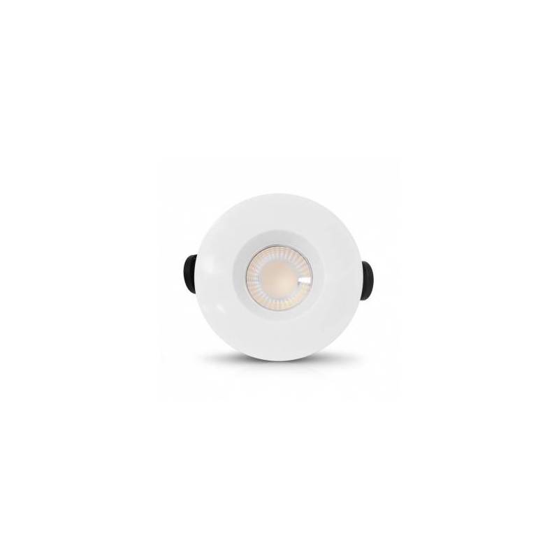 Spot BBC led encastrable 7W rond 90mm 3 collerettes incluses professionnel