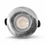 Spot BBC led encastrable 7W rond 90mm 3 collerettes incluses professionnel