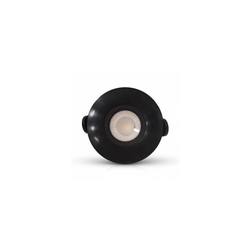 Spot BBC led encastrable 7W rond 90mm 3 collerettes incluses professionnel