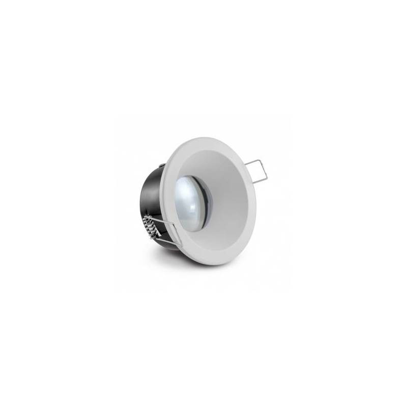 Spot RT2012 BBC encastrable plafond IP65 rond blanc base luminance professionnel