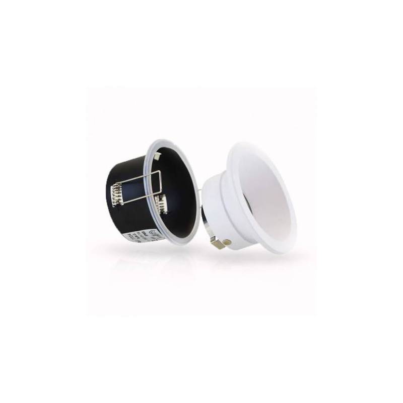 Spot RT2012 BBC encastrable plafond IP65 rond blanc base luminance professionnel