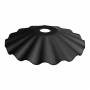 Lot de 8 abat jour noir pour guirlande guinguette professionnel