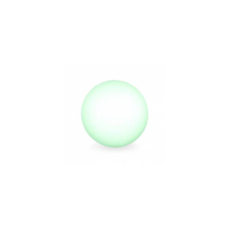 Boule lumineuse led solaire RGB IP67 250mm avec détecteur crépusculaire professionnel