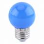 Ampoule LED Guinguette bleu E27 1W G45