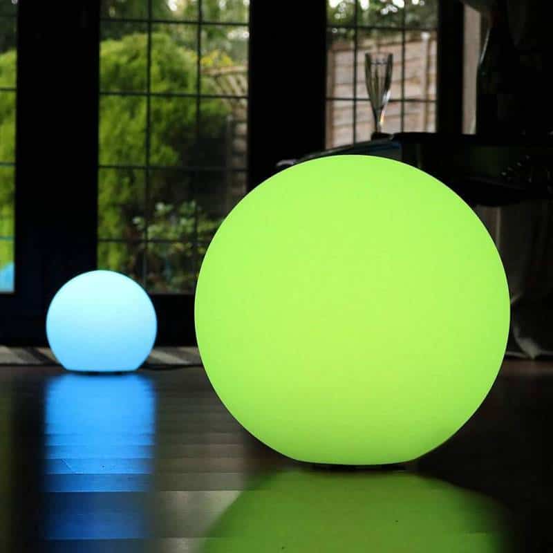 Boule lumineuse 50CM blanche sans fil rechargeable LED ou filaire professionnelle professionnel