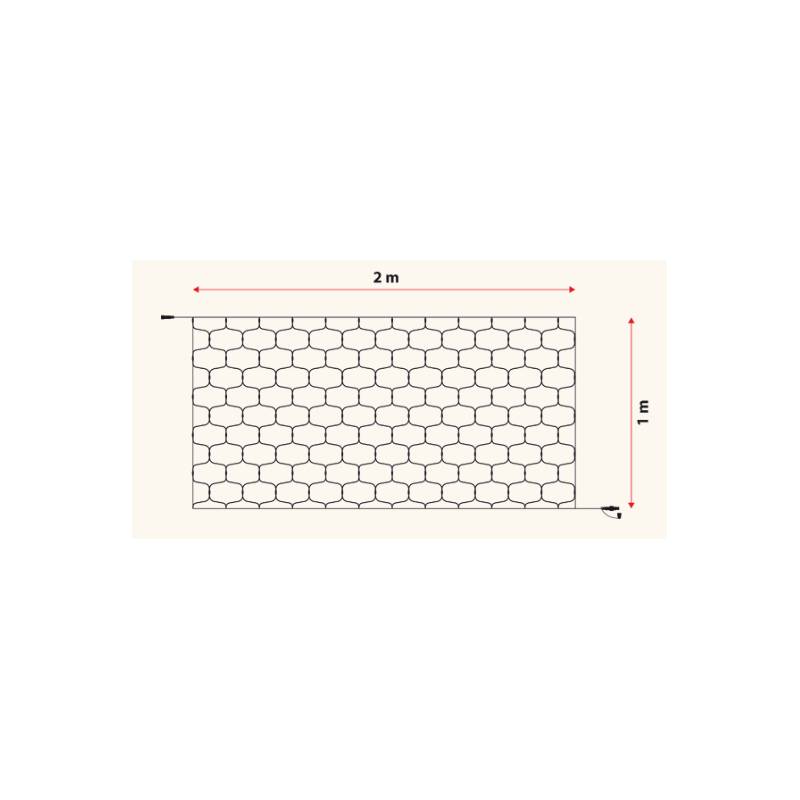 Filet lumineux raccordable 8 modes professionnel dimensions