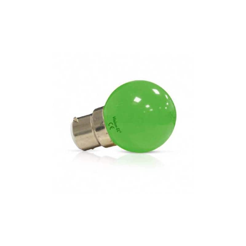 Guirlande Guinguette ampoule verte led B22 Multicolore Professionnelle professionnel