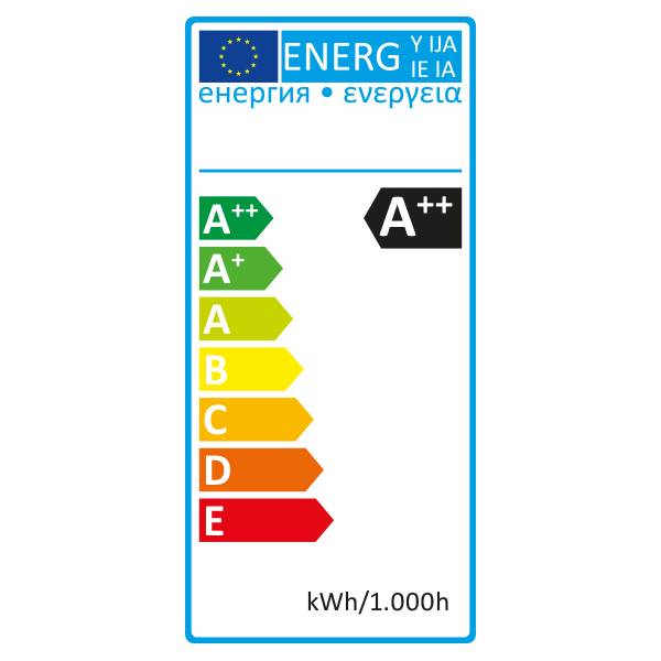 Ampoule led plastique Filament 1W E27 blanc chaud Guinguette