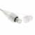 Guirlande lumineuse 10M extensible 96 LED Blanc chaud 8 programmes cable transparent 24V