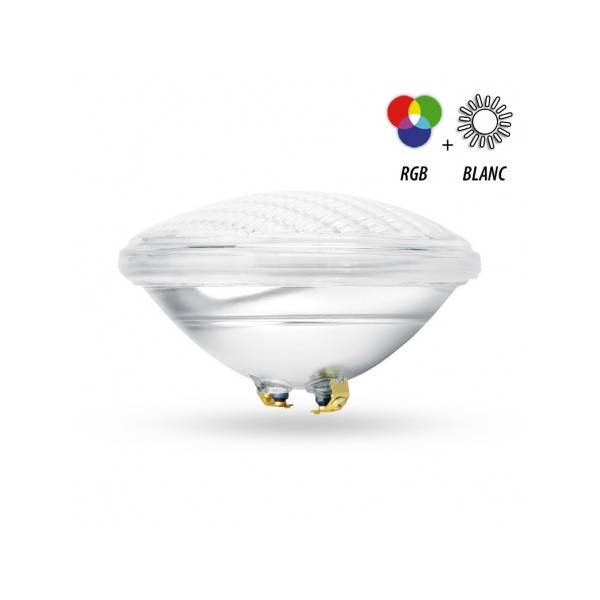 Projecteur piscine LED dimmable RGB+Blanc CCT 2700-6500K 18W IP68 professionnel Vision Pro submersible