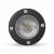 Spot piquet extérieur LED noir IP65 230V aluminium GU10 Visionpro éclairage jardin terrasse verre trempé