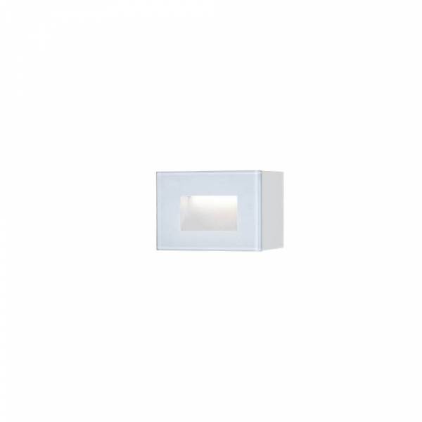 Applique murale Chieri Aluminium IP54 blanche 300 lumens blanc chaud 3000k 4W professionnelle Konstsmide 