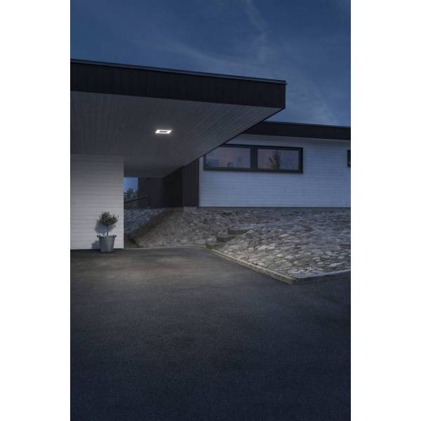 Applique murale et plafonnier C Aluminium IP54 blanche 130-2000 3000k-5000k 25W dimmable professionnelle Konstsmide 