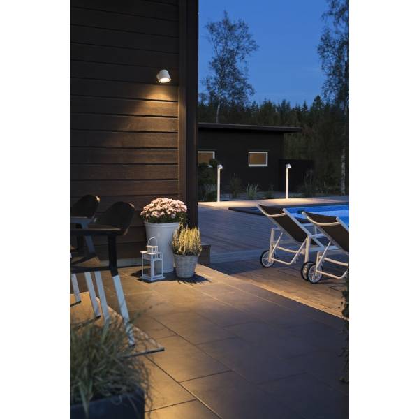 applique design blanche pour votre terrasse exterieur