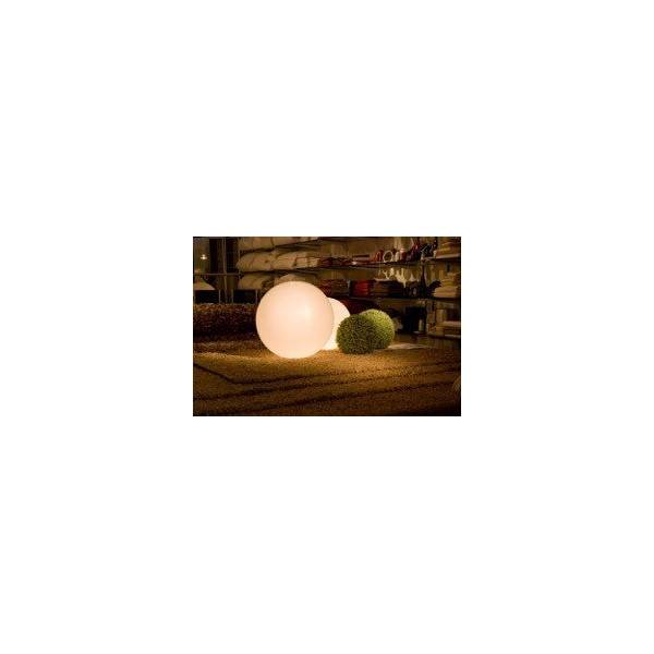 Boule lumineuse 25CM blanche sans fil rechargeable LED ou filaire professionnelle