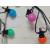 Guirlande guinguette 6M 20 lampes LED pastels multicolores prolongeable IP44 Professionnelle Elume