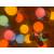 Guirlande guinguette 6M 20 lampes LED pastels multicolores prolongeable IP44 Professionnelle Elume