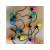 Guirlande guinguette 6M 20 lampes LED pastels multicolores prolongeable IP44 Professionnelle Elume