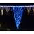 Rideau lumineux scintillant IP67 Optima bleu h7M x 2M 1260 led 230V