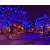 Guirlande lumineuse scintillante bleu et blanche 20M classic'line 200 LED 230V Leblanc