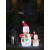 Bonhomme de neige lumineux en acrylique clair 50cm 88 LED Konstsmide